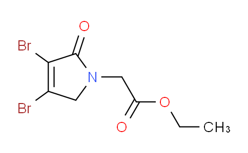 CAS No. 1706461-31-5, Ethyl 2-(3,4-dibromo-2-oxo-2,5-dihydro-1H-pyrrol-1-yl)acetate
