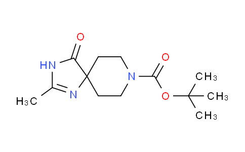 CAS No. 1707365-30-7, tert-Butyl 2-methyl-4-oxo-1,3,8-triazaspiro[4.5]dec-1-ene-8-carboxylate