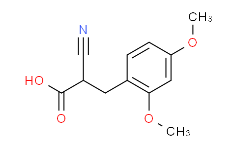 CAS No. 1082249-03-3, 2-Cyano-3-(2,4-dimethoxyphenyl)propionic Acid