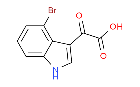 CAS No. 1126693-15-9, 2-(4-Bromo-3-indolyl)-2-oxoacetic Acid