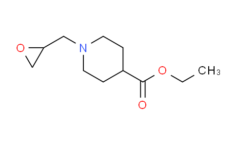 CAS No. 187084-47-5, Ethyl 1-(oxiran-2-ylmethyl)piperidine-4-carboxylate