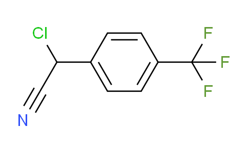 CAS No. 1248366-32-6, 2-Chloro-2-(4-(trifluoromethyl)phenyl)acetonitrile