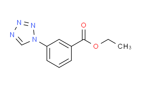CAS No. 168618-33-5, Ethyl 3-(1-Tetrazolyl)benzoate