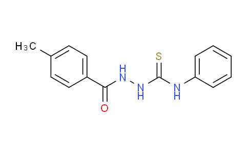 CAS No. 103556-07-6, 2-(4-Methylbenzoyl)-N-phenylhydrazinecarbothioamide