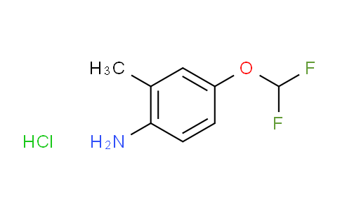 CAS No. 1185175-00-1, 4-(Difluoromethoxy)-2-methylaniline Hydrochloride