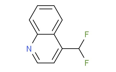 CAS No. 1186194-77-3, 4-(Difluoromethyl)quinoline