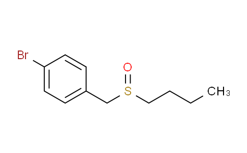 CAS No. 1280786-57-3, 1-Bromo-4-((butylsulfinyl)methyl)benzene