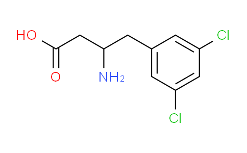 CAS No. 1391206-29-3, 3-Amino-4-(3,5-dichlorophenyl)butyric Acid