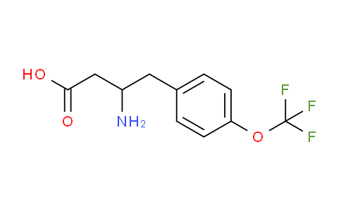 CAS No. 1391233-98-9, 3-Amino-4-[4-(trifluoromethoxy)phenyl]butyric Acid
