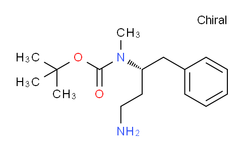 CAS No. 1391481-54-1, (R)-3-(N-BOC-N-METHYLAMINO)-4-PHENYL-BUTANAMINE