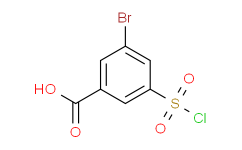 CAS No. 1183308-29-3, 3-Bromo-5-(chlorosulfonyl)benzoic acid