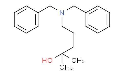CAS No. 1455037-19-0, 5-(Dibenzylamino)-2-methyl-2-pentanol