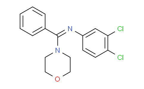CAS No. 1164462-93-4, (Z)-3,4-Dichloro-N-(morpholino(phenyl)methylene)aniline