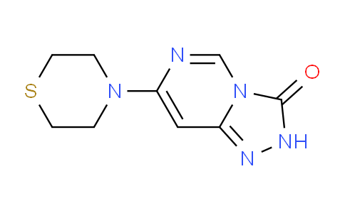 CAS No. 1708436-92-3, 7-Thiomorpholino-[1,2,4]triazolo[4,3-c]pyrimidin-3(2H)-one