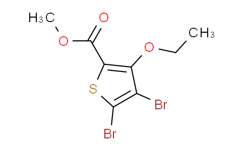 CAS No. 1710661-46-3, Methyl 4,5-dibromo-3-ethoxythiophene-2-carboxylate