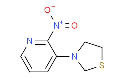 CAS No. 1713162-88-9, 3-(2-Nitropyridin-3-yl)thiazolidine