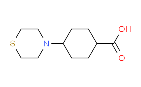 CAS No. 1713174-18-5, 4-Thiomorpholinocyclohexanecarboxylic acid