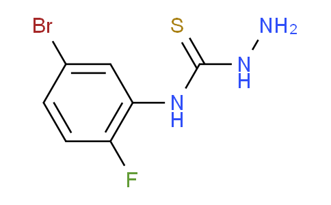 CAS No. 1153254-46-6, N-(5-Bromo-2-fluorophenyl)hydrazinecarbothioamide