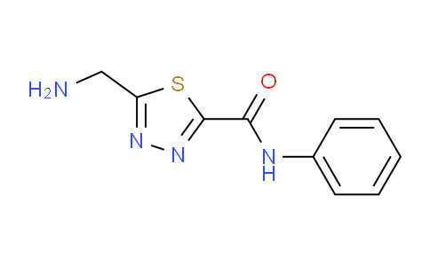 CAS No. 1217862-67-3, 5-(Aminomethyl)-N-phenyl-1,3,4-thiadiazole-2-carboxamide