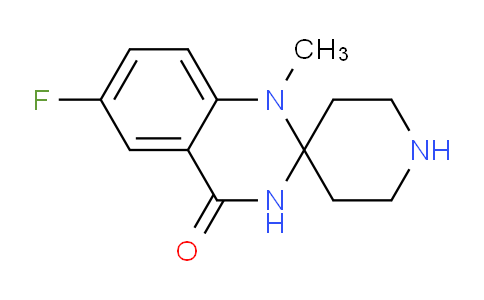 CAS No. 1355182-08-9, 6'-Fluoro-1'-methyl-1'H-spiro[piperidine-4,2'-quinazolin]-4'(3'H)-one