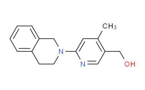 CAS No. 1355194-02-3, (6-(3,4-Dihydroisoquinolin-2(1H)-yl)-4-methylpyridin-3-yl)methanol