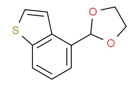 CAS No. 153798-71-1, 2-(Benzo[b]thiophen-4-yl)-1,3-dioxolane