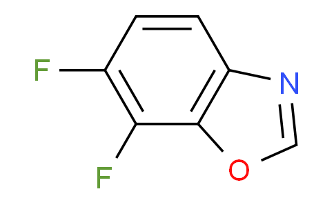 CAS No. 1539942-11-4, 6,7-Difluorobenzoxazole