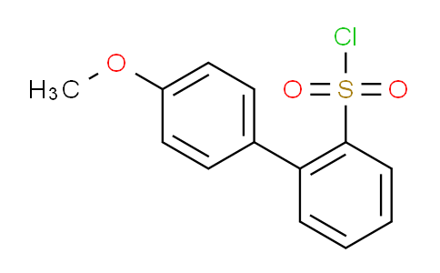 CAS No. 173253-50-4, [2-(4-METHOXYPHENYL)PHENYL]SULFONYL CHLORIDE