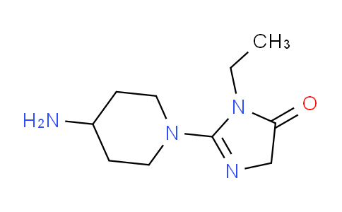 CAS No. 1708268-70-5, 2-(4-Aminopiperidin-1-yl)-1-ethyl-1H-imidazol-5(4H)-one