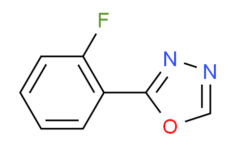 CAS No. 155048-66-1, 2-(2-Fluorophenyl)-1,3,4-oxadiazole