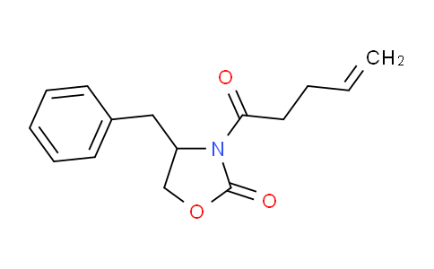 CAS No. 155399-10-3, 4-Benzyl-3-(pent-4-enoyl)oxazolidin-2-one