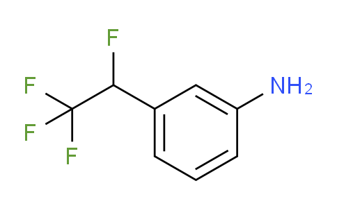 CAS No. 1554367-11-1, 3-(1,2,2,2-Tetrafluoroethyl)aniline
