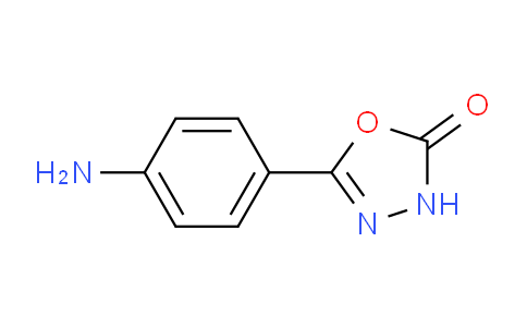 CAS No. 113118-47-1, 5-(4-Aminophenyl)-1,3,4-oxadiazol-2(3H)-one