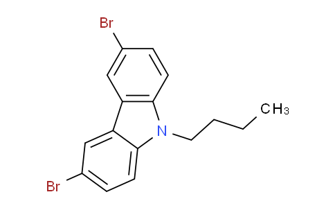 CAS No. 121602-03-7, 3,6-Dibromo-9-butyl-9H-carbazole