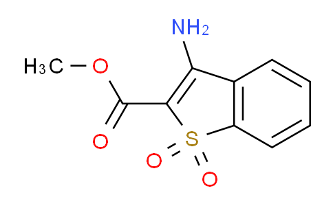 CAS No. 1707586-40-0, Methyl 3-aminobenzo[b]thiophene-2-carboxylate 1,1-dioxide