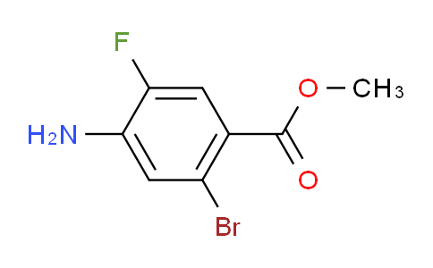 CAS No. 1196693-85-2, Methyl 4-Amino-2-bromo-5-fluorobenzoate