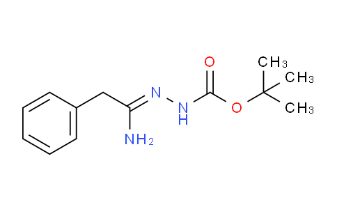 CAS No. 159016-22-5, tert-Butyl 2-(1-amino-2-phenylethylidene)hydrazinecarboxylate