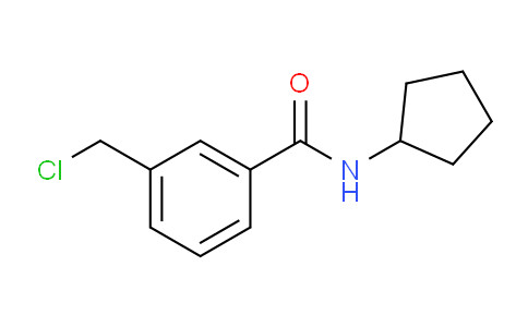 CAS No. 1094431-63-6, 3-(Chloromethyl)-N-cyclopentylbenzamide