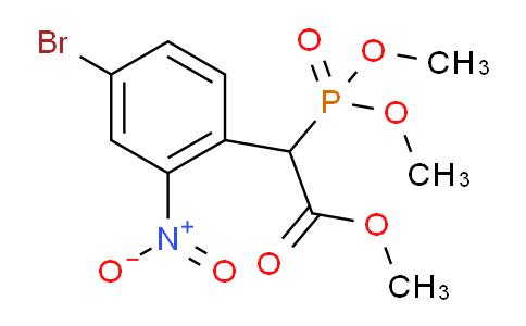 CAS No. 1094851-34-9, Methyl 2-(4-Bromo-2-nitrophenyl)-2-(dimethoxyphosphoryl)acetate