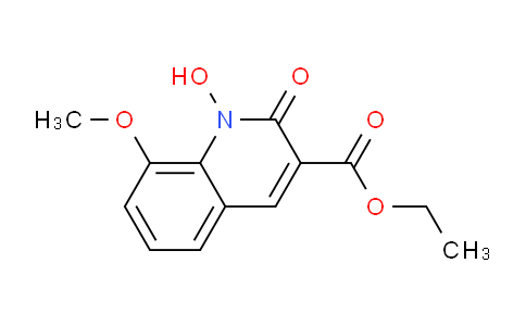 CAS No. 1561139-27-2, Ethyl 1-hydroxy-8-methoxy-2-oxo-1,2-dihydroquinoline-3-carboxylate