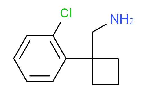 CAS No. 1227418-18-9, 1-(2-Chlorophenyl)cyclobutanemethanamine