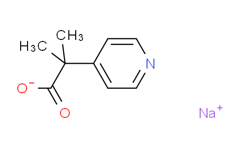 CAS No. 1209885-58-4, Sodium 2-methyl-2-(pyridin-4-yl)propanoate