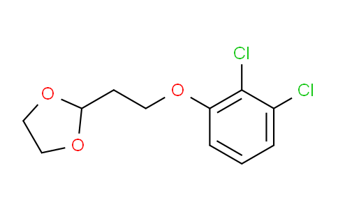 CAS No. 1225888-66-3, 2-(2-(2,3-Dichlorophenoxy)ethyl)-1,3-dioxolane