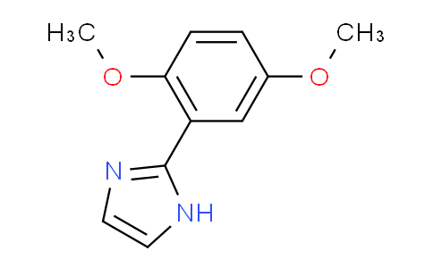 CAS No. 1226181-11-8, 2-(2,5-Dimethoxyphenyl)imidazole