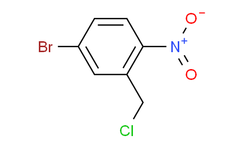 CAS No. 1261448-85-4, 4-Bromo-2-(chloromethyl)-1-nitrobenzene
