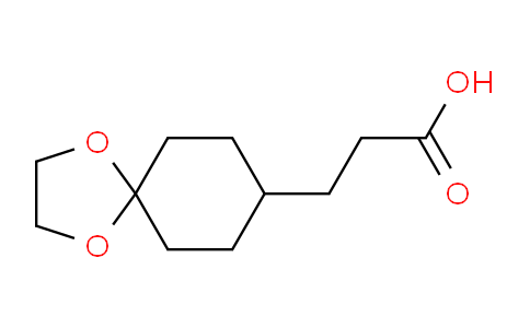 CAS No. 1262411-38-0, 3-(1,4-Dioxaspiro[4.5]decan-8-yl)propionic Acid