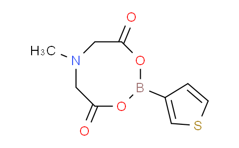 CAS No. 1356166-65-8, 6-Methyl-2-(thiophen-3-yl)-1,3,6,2-dioxazaborocane-4,8-dione