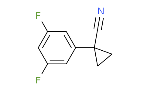 CAS No. 1205642-06-3, 1-(3,5-Difluorophenyl)cyclopropanecarbonitrile