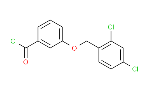 CAS No. 1160260-37-6, 3-((2,4-Dichlorobenzyl)oxy)benzoyl chloride