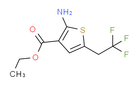 CAS No. 1160720-50-2, Ethyl 2-Amino-5-(2,2,2-trifluoroethyl)thiophene-3-carboxylate